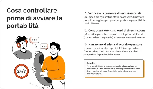 Portabilità numero fisso VoIP: cosa controllare
